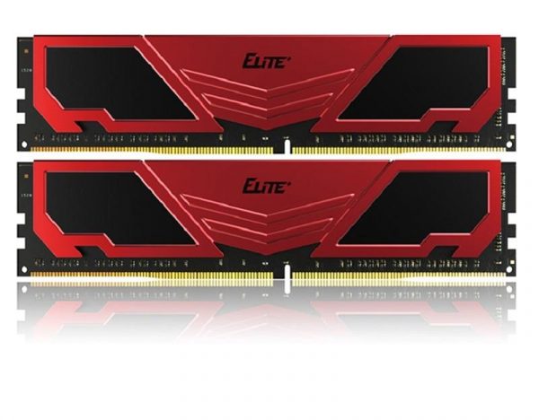 Модуль пам`ятi DDR4 2x8GB/2400 Team Elite Plus Red(TPRD416G2400HC16DC01) - купить в интернет-магазине Анклав