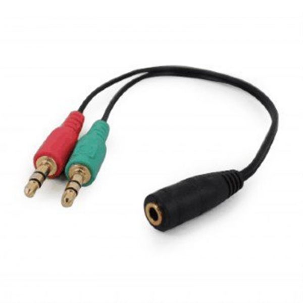Аудіо-кабель Cablexpert CCA-418, 3.5мм - 2х3.5мм - купить в интернет-магазине Анклав