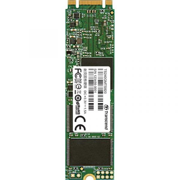 Накопичувач SSD  240GB Transcend 820S M.2 2280 SATAIII 3D TLC NAND (TS240GMTS820S) - купить в интернет-магазине Анклав