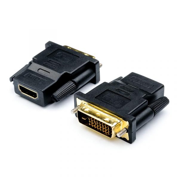 Переходник Atcom (11208) DVI(M) -HDMI(F) Black 24pin - купить в интернет-магазине Анклав