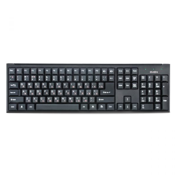 Клавіатура Sven 303 Standard Black USB - купить в интернет-магазине Анклав