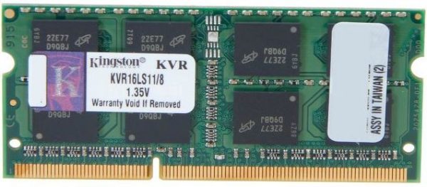 Модуль памяти SO-DIMM 8GB/1600 DDR3 Kingston (KVR16LS11/8) - купить в интернет-магазине Анклав