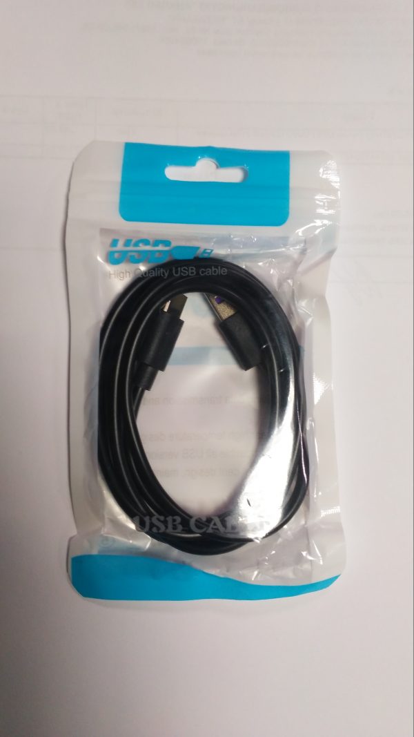 USB 2.0 Type-C – USB 1м OUTMIX Black - купить в интернет-магазине Анклав