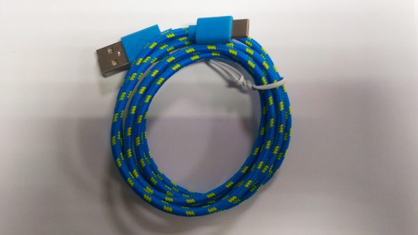 USB 2.0 Type-C – USB 1м OUTMIX Blue - купить в интернет-магазине Анклав
