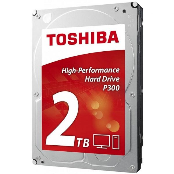 Накопичувач HDD SATA 2.0TB Toshiba P300 7200rpm 64MB (HDWD120UZSVA) - купить в интернет-магазине Анклав