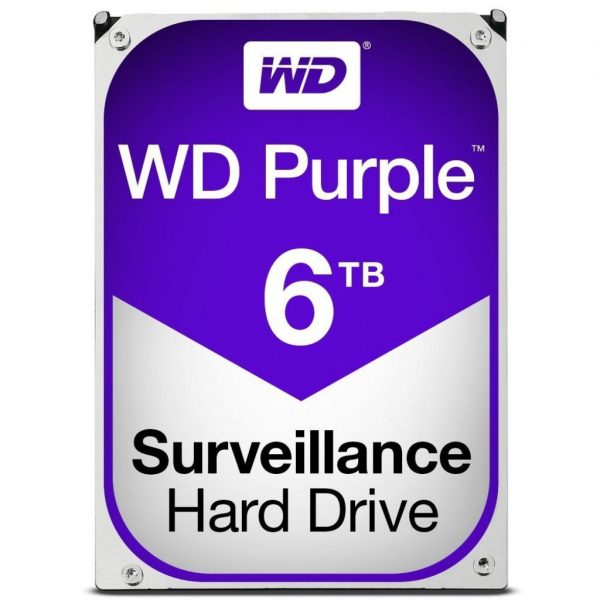 HDD SATA 6.0TB WD Purple 5400rpm 64MB (WD60PURZ) - купить в интернет-магазине Анклав
