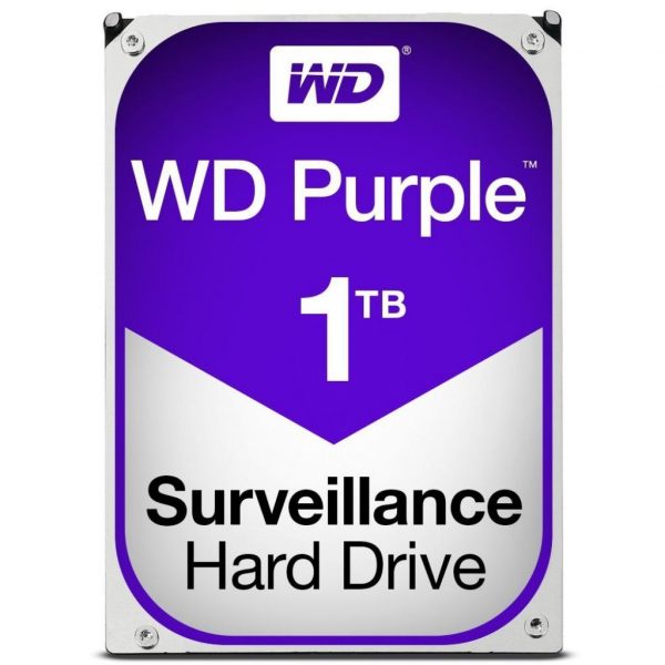 Накопичувач HDD SATA 1.0TB WD Purple 5400rpm 64MB (WD10PURZ) - купить в интернет-магазине Анклав