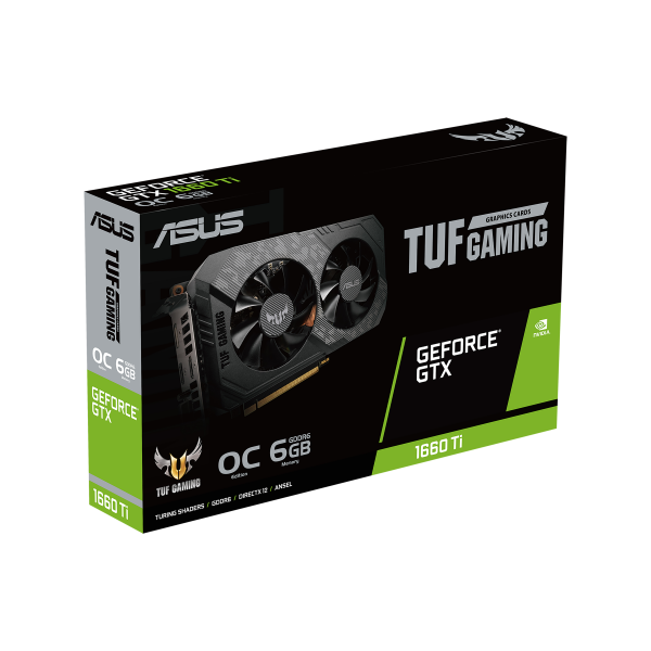 GeForce GTX 1660 Ti (TUF-GTX1660TI-O6G-EVO-GAMING) - купить в интернет-магазине Анклав