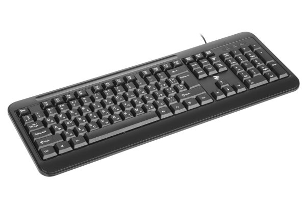 Клавіатура 2E KM1040 (2E-KM1040UB) Black USB - купить в интернет-магазине Анклав