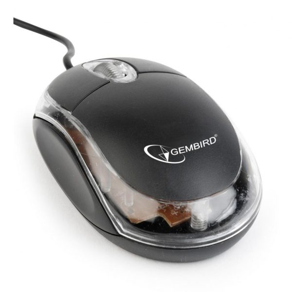 Мышь Gembird MUS-U-01-BKT Black USB - купить в интернет-магазине Анклав