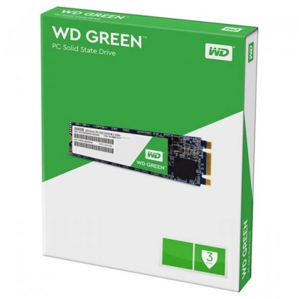 Накопичувач SSD  240GB WD Green M.2 2280 SATAIII TLC (WDS240G2G0B) - купить в интернет-магазине Анклав