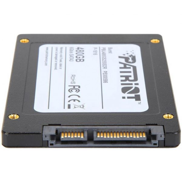 Накопитель SSD  480GB Patriot Burst 2.5" SATAIII 3D TLC (PBU480GS25SSDR) - купить в интернет-магазине Анклав