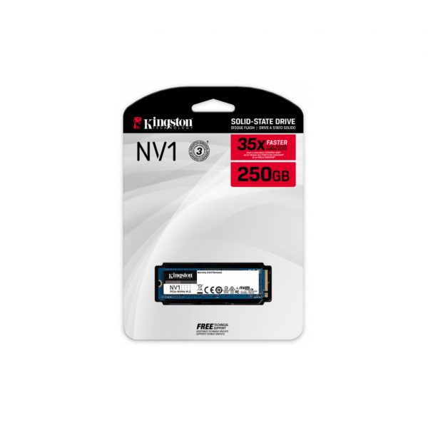 Накопичувач SSD M.2 2280 250GB Kingston (SNVS/250G) - купить в интернет-магазине Анклав