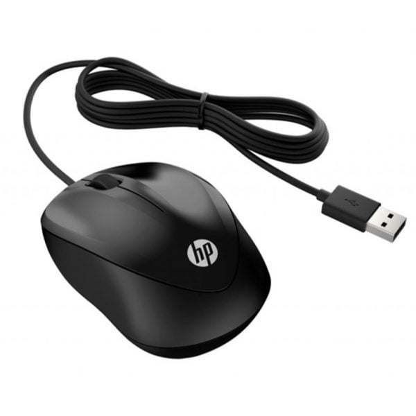 Мишка HP Wired 1000 (4QM14AA) Black USB - купить в интернет-магазине Анклав