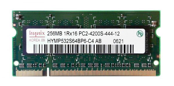 Модуль пам`ятi SO-DIMM DDR2 256Mb 266MHz PC2-4300 Hynix (HYMP532S64BP6-C4) - купить в интернет-магазине Анклав