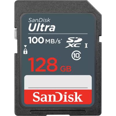 128Gb SanDisk SDXC class 10 UHS-1 (SDSDUNR-128G-GN3IN) - купить в интернет-магазине Анклав