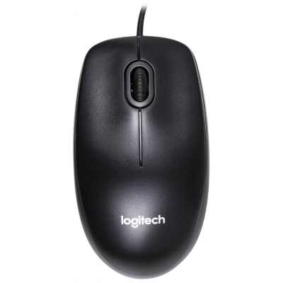 Мишка Logitech B100 (910-003357) USB Black - купить в интернет-магазине Анклав