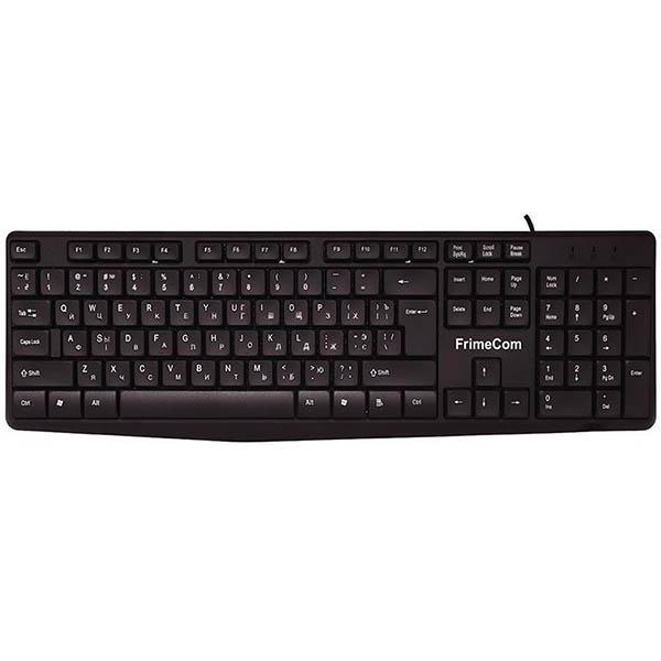 Клавіатура FrimeCom K11 Ukr Black (K11-USB) - купить в интернет-магазине Анклав