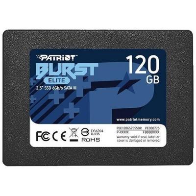 Накопичувач SSD 2,5" 120GB Patriot Burst Elite (PBE120GS25SSDR) - купить в интернет-магазине Анклав