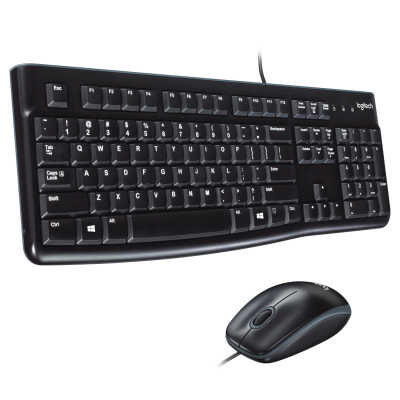 Комплект (клавіатура, мишка) Logitech MK120 USB Black (920-002561) - купить в интернет-магазине Анклав