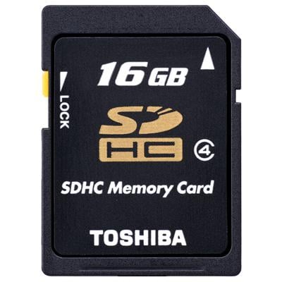 Карта пам’яті 16GB Toshiba SDHC Class 4 (K16GJ(BL5) - купить в интернет-магазине Анклав