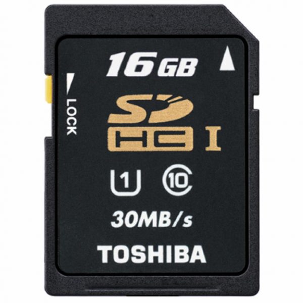 Карта пам’яті 16GB Toshiba SDHC Class 10 (T016UHS1(BL5) - купить в интернет-магазине Анклав