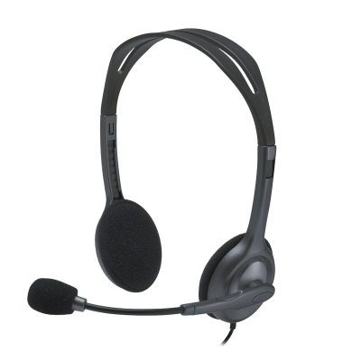 Навушники Logitech H110 (981-000271) Black - купить в интернет-магазине Анклав