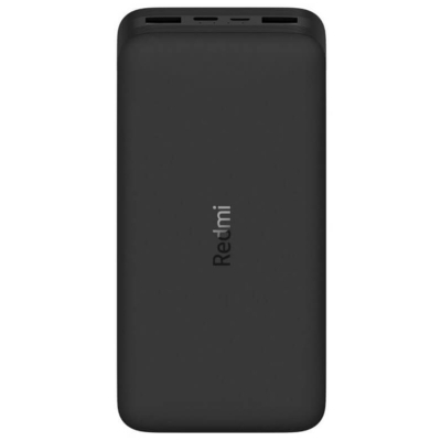 Універсальна мобільна батарея 20000mAh Xiaomi Redmi Black (VXN4285CN / VXN4304GL) - купить в интернет-магазине Анклав