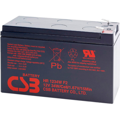 Акумуляторна батарея до ДБЖ CSB 12V 9Ah (HR1234WF2) - купить в интернет-магазине Анклав