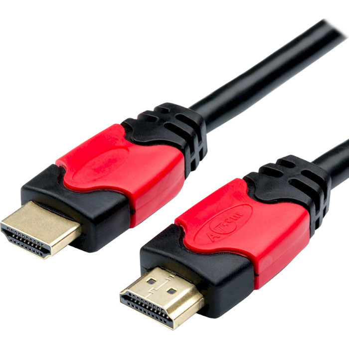 Кабель HDMI to HDMI 10m Atcom ver 2.0, 4K Red/Gold (24910) - фото №1 Кабель HDMI to HDMI 10m Atcom ver 2.0, 4K Red/Gold (24910) - купить в интернет-магазине Анклав