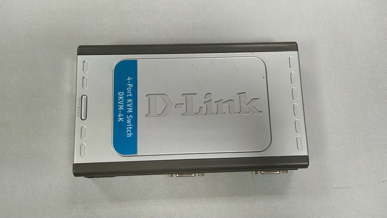 KVM-перемикач D-Link DKVM-4K БВ - фото №1 KVM-перемикач D-Link DKVM-4K БВ - купить в интернет-магазине Анклав